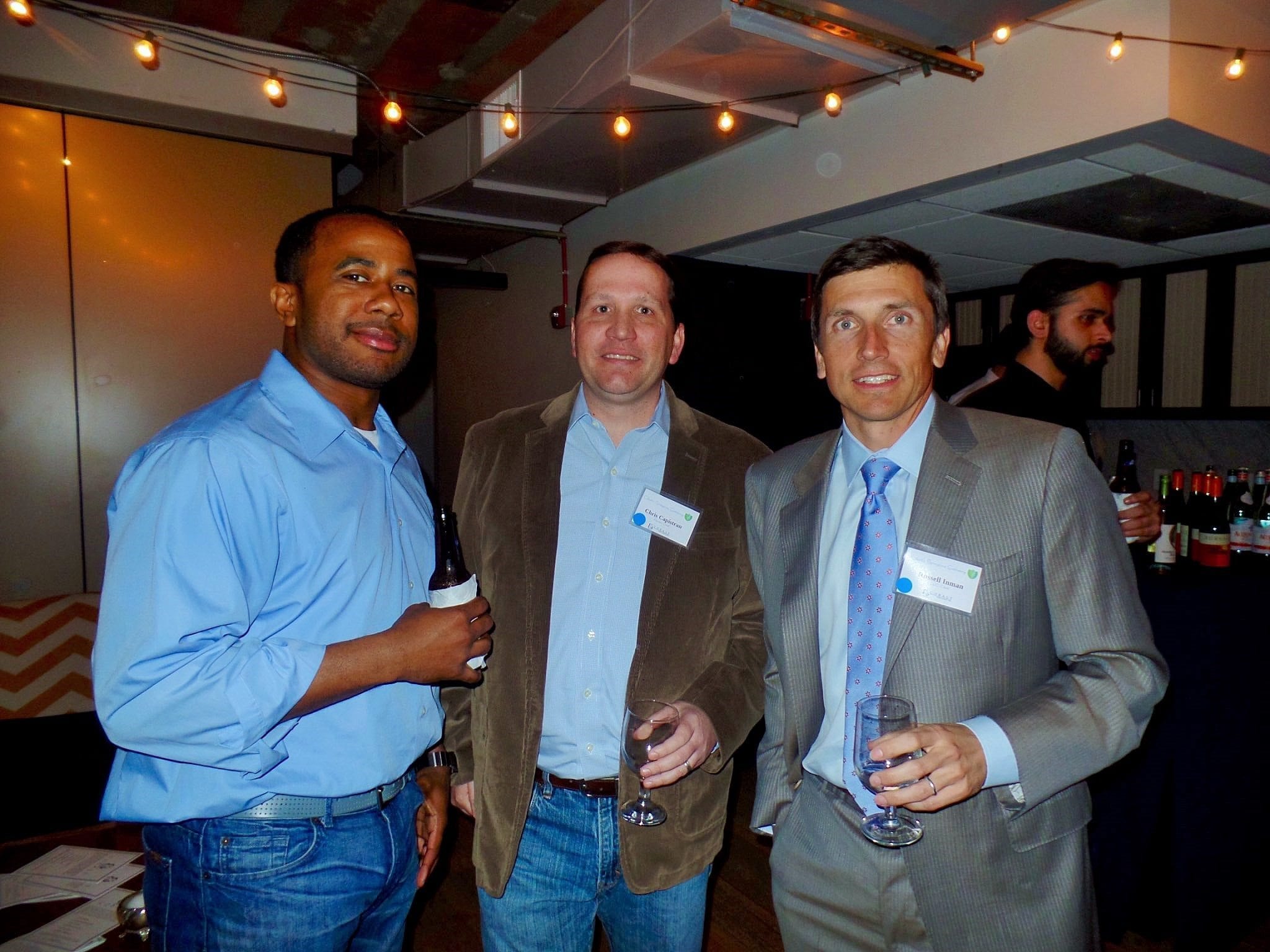 Left to Right - Former Cobalt Employee Atiba Bacote, Cobalt President Chris Capistran & Cobalt CEO Russ Inman